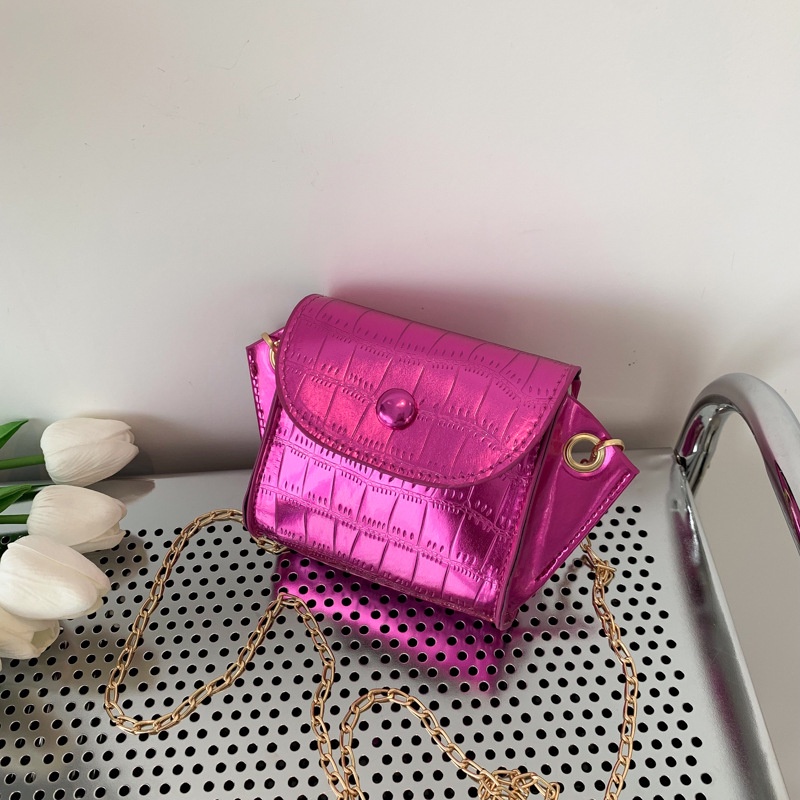 Túi Xách Mini Phối Dây Xích Đeo Vai Thời Trang Mùa Xuân 2023 Cho Nữ