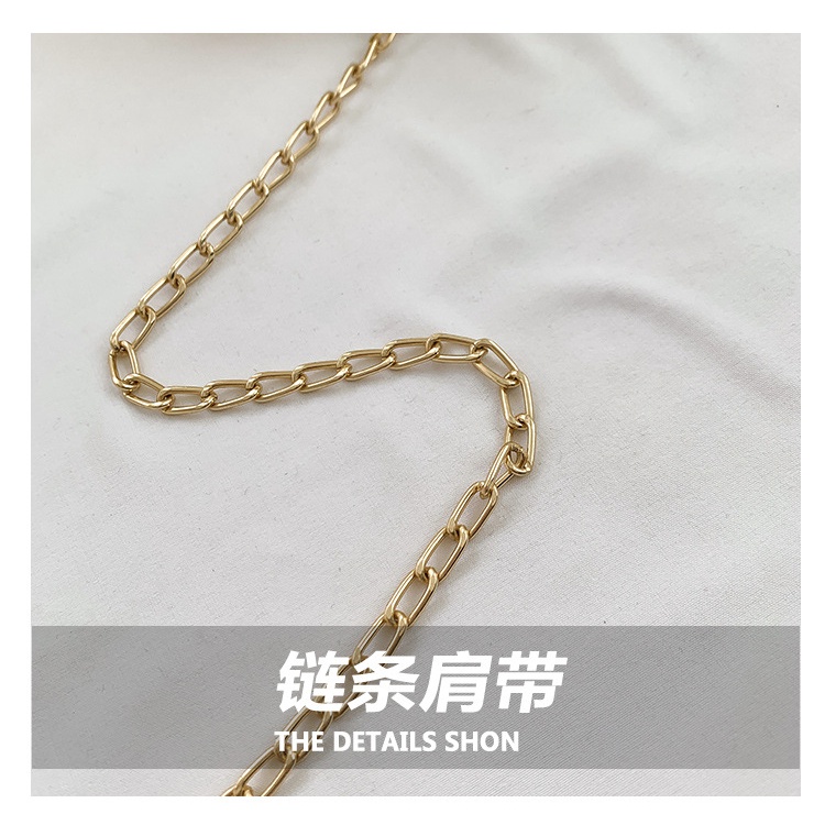 Túi Xách Mini Phối Dây Xích Đeo Vai Thời Trang Mùa Xuân 2023 Cho Nữ