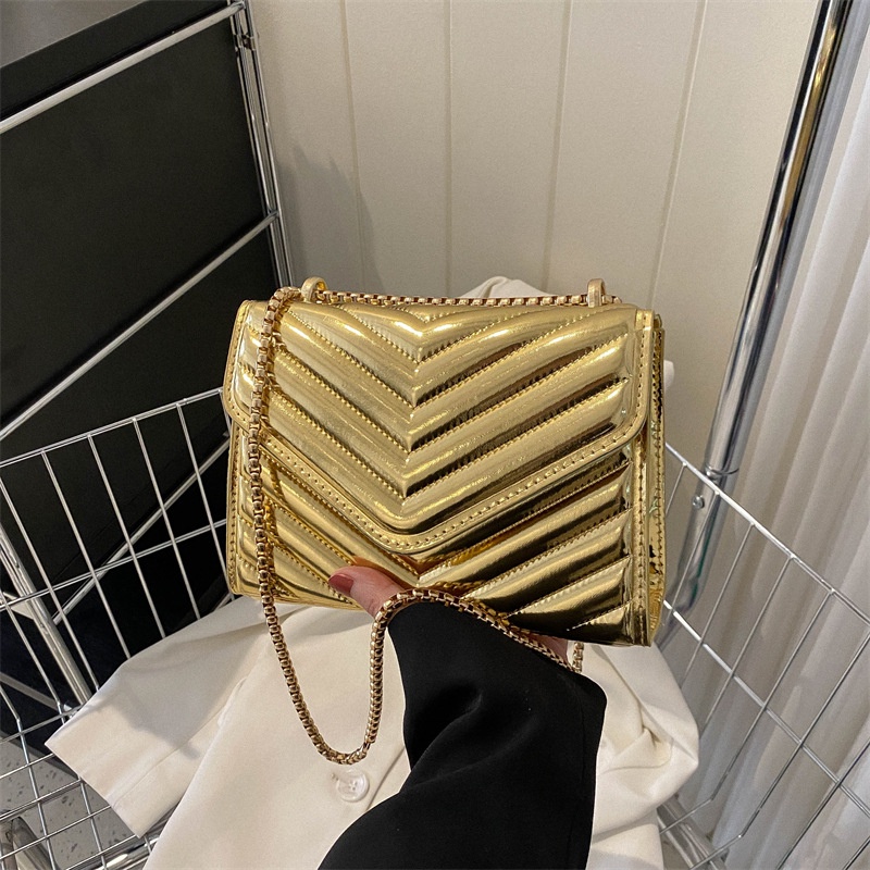 Túi Đeo Chéo Hình Vuông Nhỏ Màu Trơn Thêu Họa Tiết Thời Trang Hàn Quốc 2023 Cho Nữ