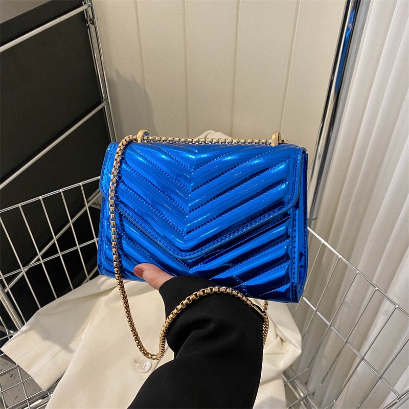 Túi Đeo Chéo Hình Vuông Nhỏ Màu Trơn Thêu Họa Tiết Thời Trang Hàn Quốc 2023 Cho Nữ