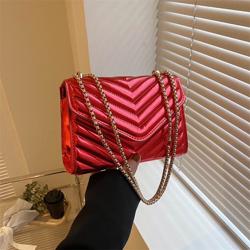 Túi Đeo Chéo Hình Vuông Nhỏ Màu Trơn Thêu Họa Tiết Thời Trang Hàn Quốc 2023 Cho Nữ