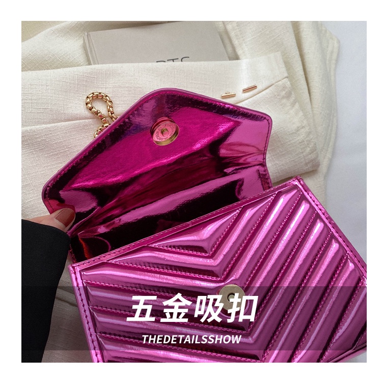 Túi Đeo Chéo Hình Vuông Nhỏ Màu Trơn Thêu Họa Tiết Thời Trang Hàn Quốc 2023 Cho Nữ