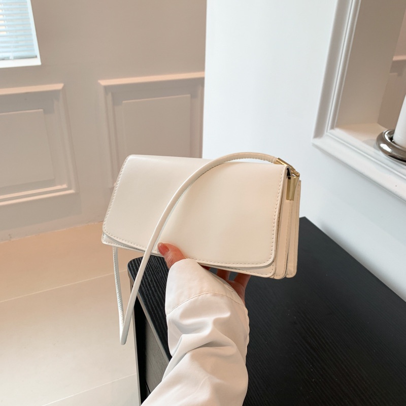 Túi Đeo Vai Hình Vuông Nhỏ Màu Trơn Thời Trang Mùa Xuân 2023 Cho Nữ