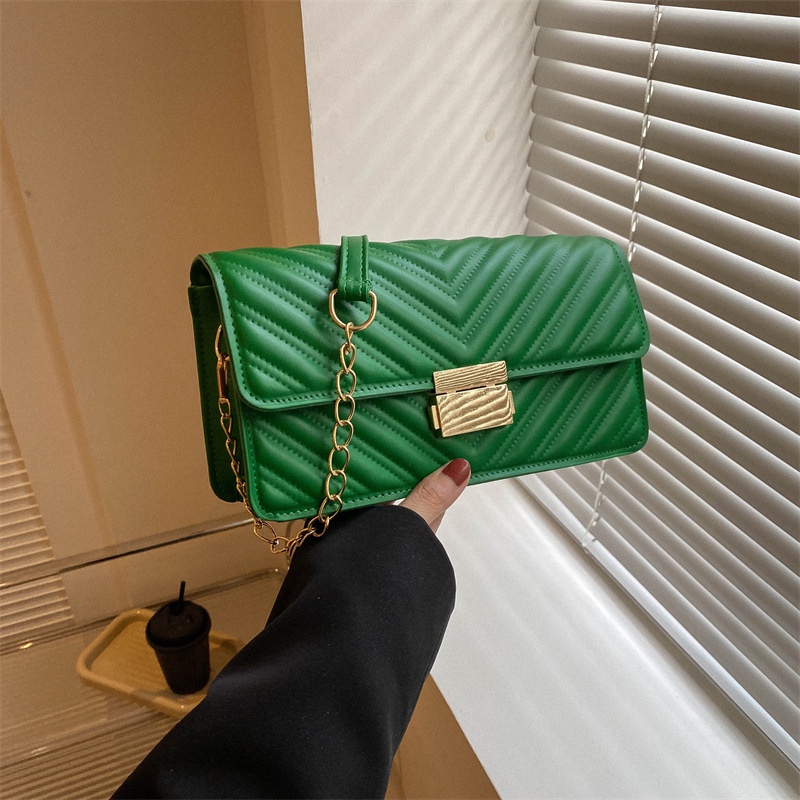 Túi Đeo Chéo Hình Vuông Nhỏ Màu Trơn Đơn Giản Thời Trang Mùa Xuân 2023 Cho Nữ