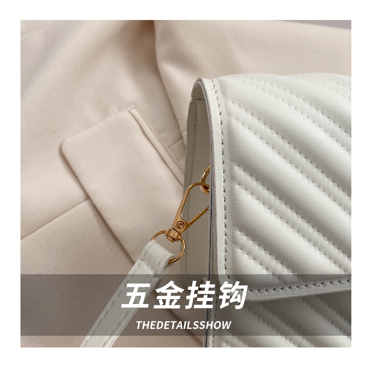 Túi Đeo Chéo Hình Vuông Nhỏ Màu Trơn Đơn Giản Thời Trang Mùa Xuân 2023 Cho Nữ