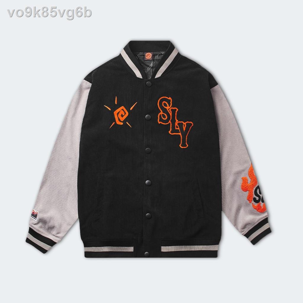 ( rẻ mà chất lượng)❍Áo Khoác SLY Varsity Coconut màu xám