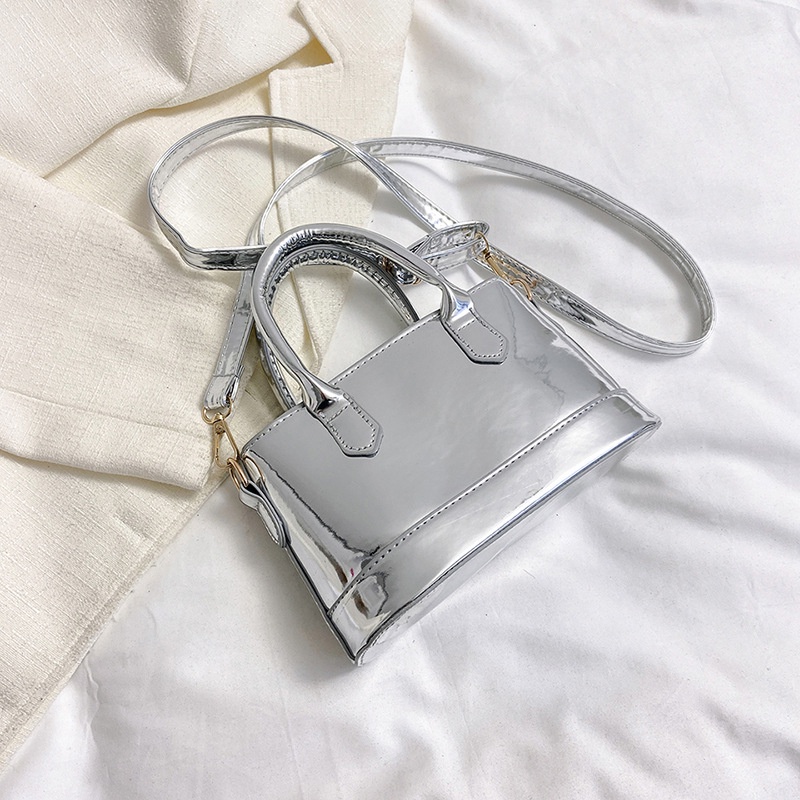 Túi Đeo Chéo Mini Màu Trơn Thời Trang Hàn Quốc 2023 Dành Cho Nữ