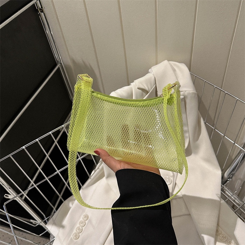 Ba Lô Đeo Vai Hình Vuông Cỡ Nhỏ Trong Suốt Thiết Kế Đơn Giản Thời Trang Mùa Xuân 2023 Cho Nữ