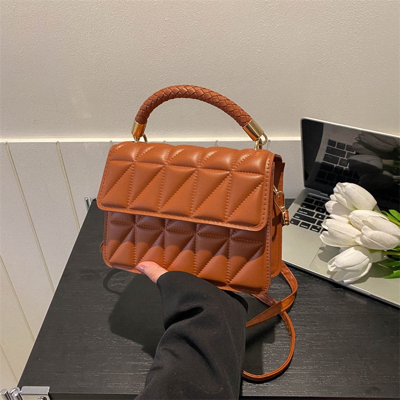 Túi Đeo Vai Hình Vuông Cỡ Nhỏ Màu Sắc Ngọt Ngào Phong Cách Retro Hàn Quốc Thời Trang Xuân 2023