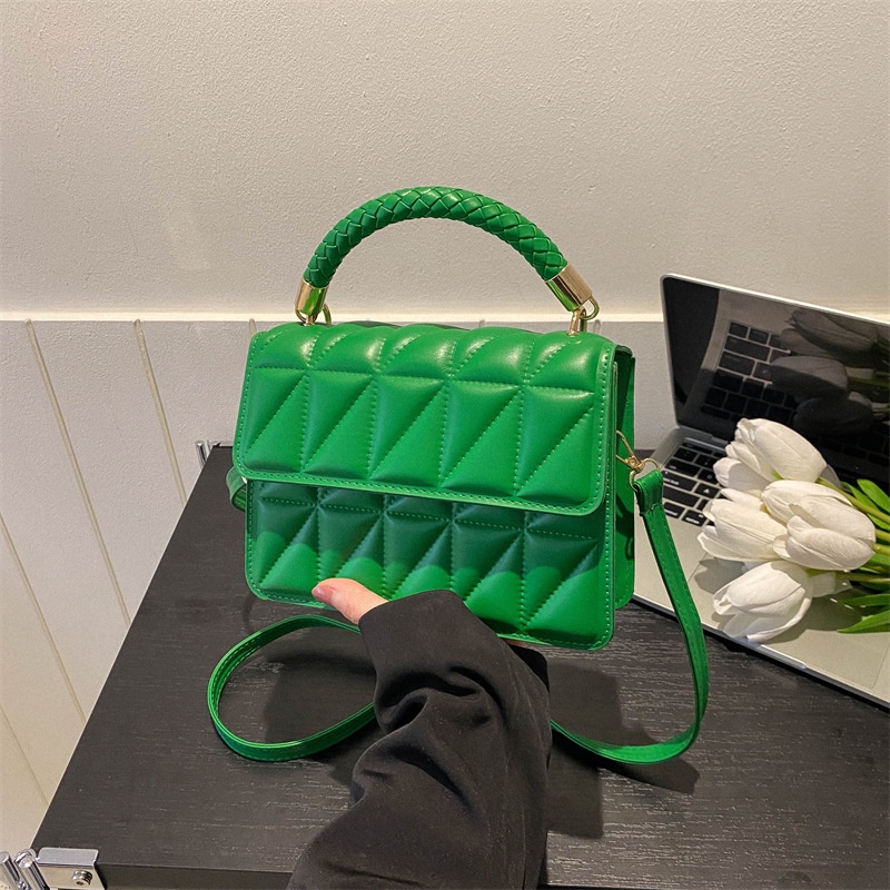 Túi Đeo Vai Hình Vuông Cỡ Nhỏ Màu Sắc Ngọt Ngào Phong Cách Retro Hàn Quốc Thời Trang Xuân 2023