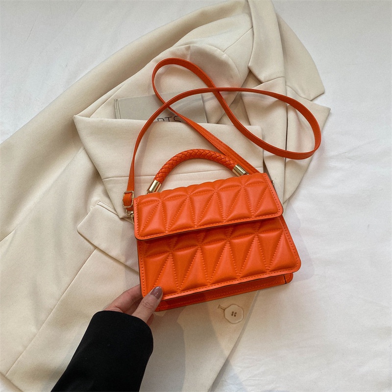 Túi Đeo Vai Hình Vuông Cỡ Nhỏ Màu Sắc Ngọt Ngào Phong Cách Retro Hàn Quốc Thời Trang Xuân 2023