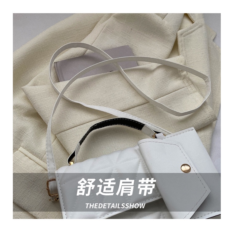 Túi Xách Đeo Vai Màu Trơn Phong Cách Retro Thời Trang Mùa Xuân 2023