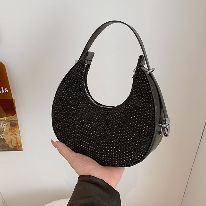 Túi Xách Đeo Vai Mini Đính Đá Thời Trang Mùa Xuân 2023 Dành Cho Nữ