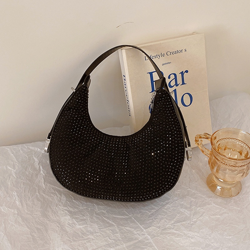 Túi Xách Đeo Vai Mini Đính Đá Thời Trang Mùa Xuân 2023 Dành Cho Nữ