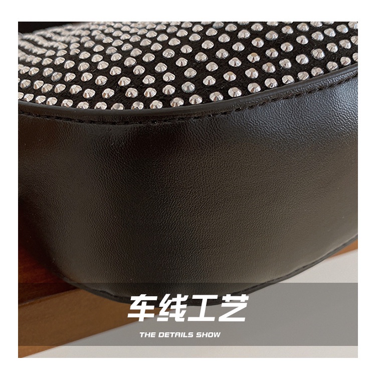 Túi Xách Đeo Vai Mini Đính Đá Thời Trang Mùa Xuân 2023 Dành Cho Nữ