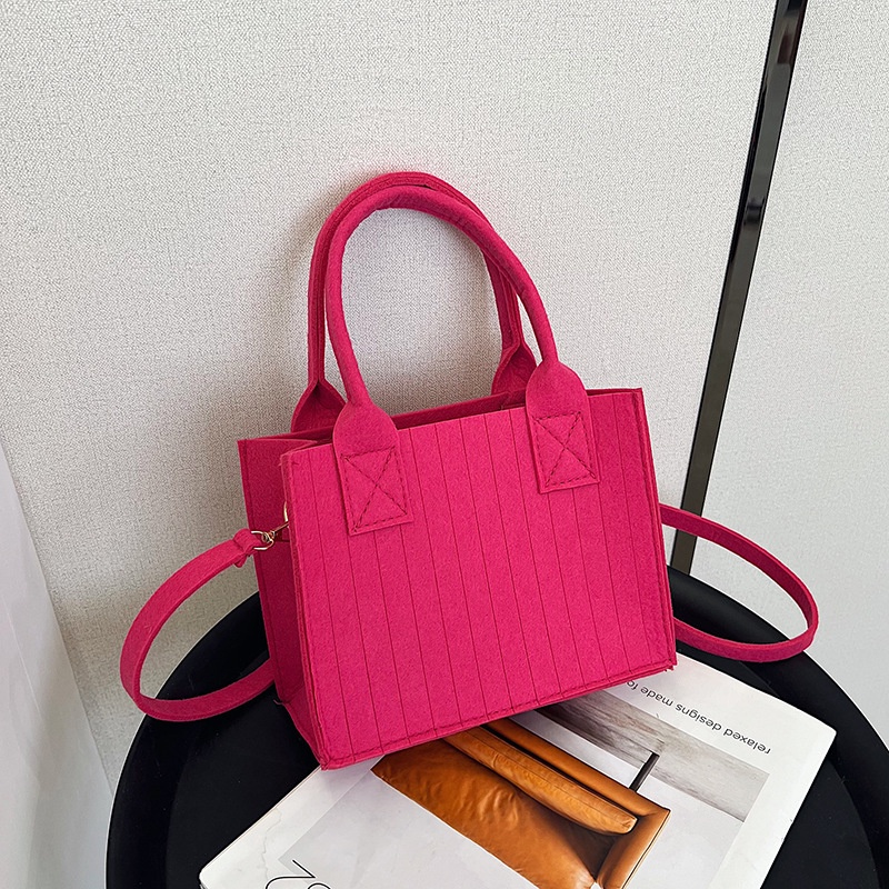 Túi Đeo Chéo Hình Vuông Cỡ Nhỏ Họa Tiết Kẻ Sọc Đơn Giản Thời Trang Mùa Xuân 2023 Cho Nữ