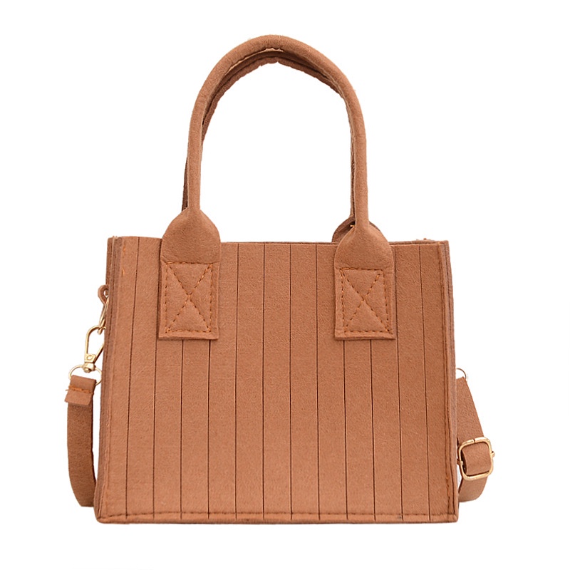 Túi Đeo Chéo Hình Vuông Cỡ Nhỏ Họa Tiết Kẻ Sọc Đơn Giản Thời Trang Mùa Xuân 2023 Cho Nữ