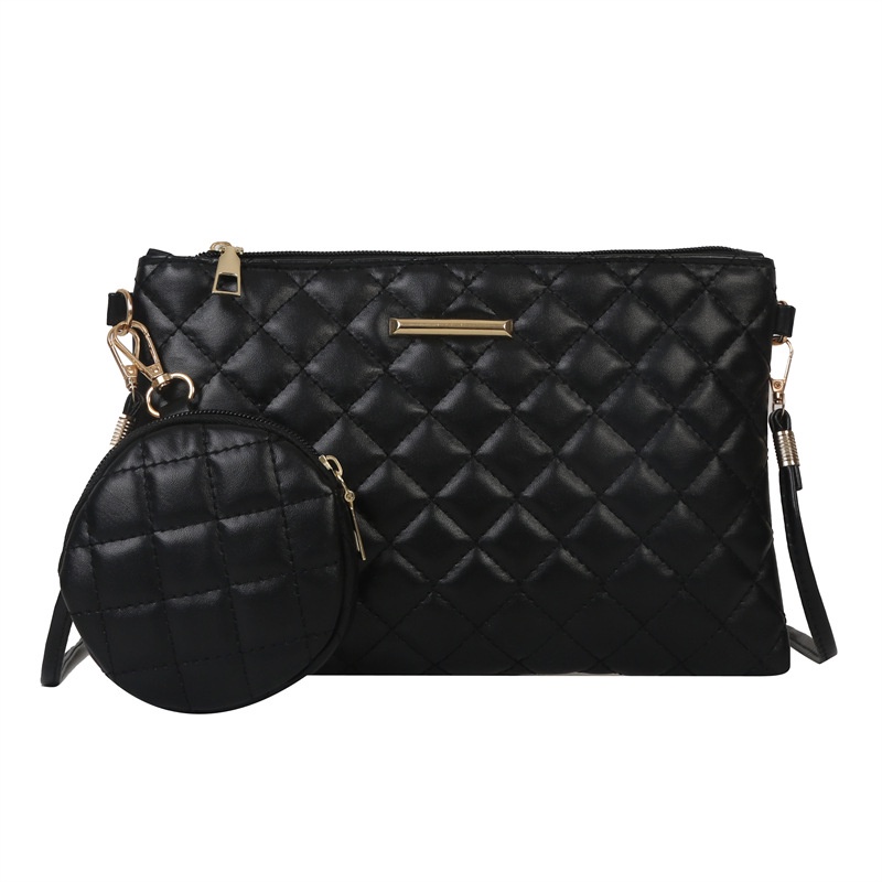 Ba Lô Đeo Vai Hình Vuông Nhỏ Màu Trơn Thêu Chỉ Đính Kim Cương Thời Trang Mùa Xuân 2023 Cho Nữ