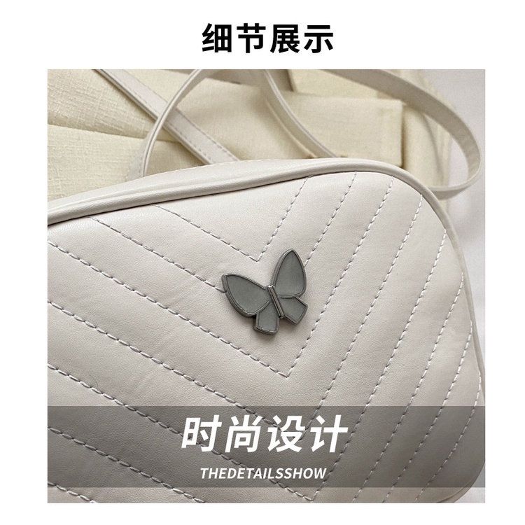 Túi Tote Đeo Vai Họa Tiết Bướm Nhỏ Xinh Thời Trang Mùa Xuân 2023 Cho Bạn Gái