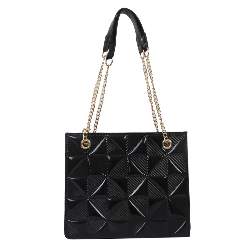 Túi Đeo Vai Hình Vuông Cỡ Nhỏ Đính Đá Phối Dây Đeo Sợi Xích Thời Trang Mùa Xuân 2023 Cho Nữ