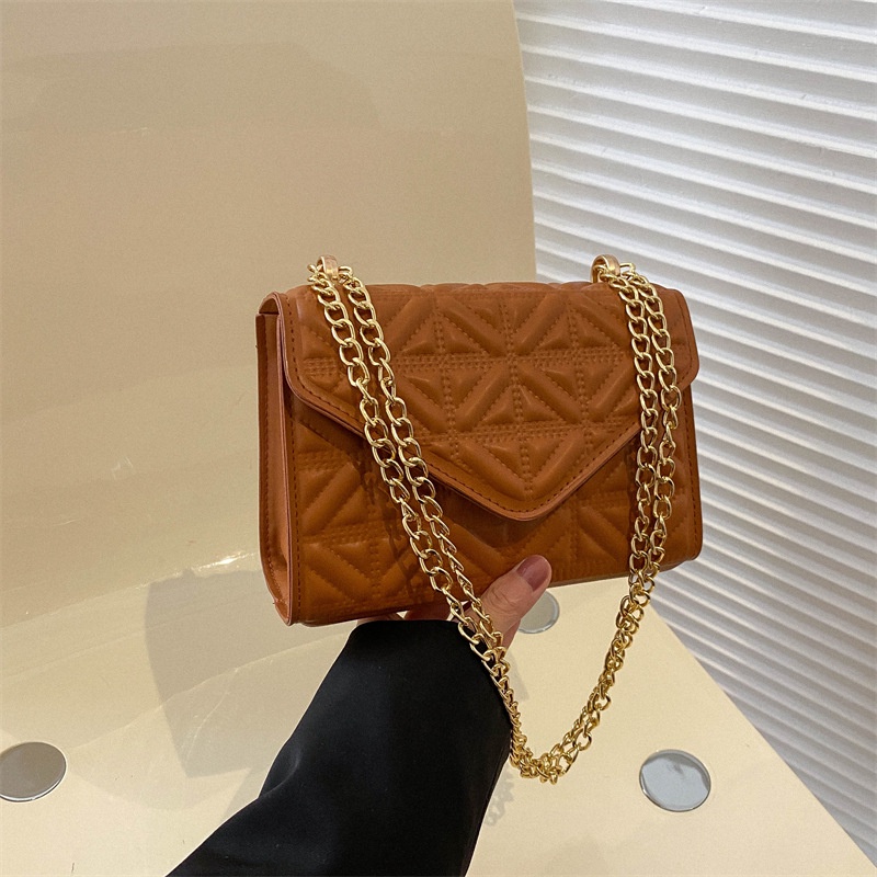 Túi Đeo Vai Màu Trơn Dáng Vuông Nhỏ Thời Trang Mùa Xuân 2023 Cho Nữ