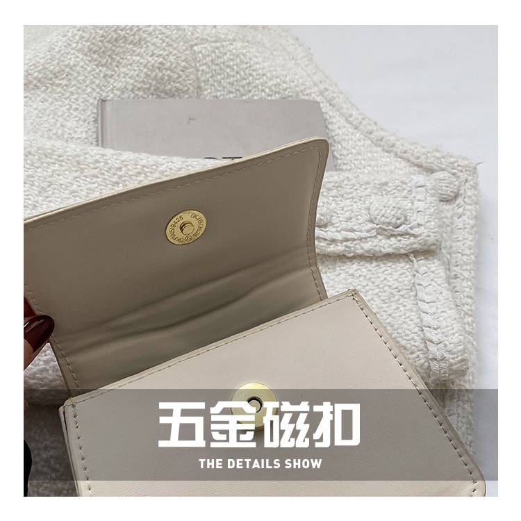 Túi Xách Đeo Vai Kiểu Vuông Nhỏ Vân Kim Cương Phối Dây Xích Thời Trang Mùa Xuân Dành Cho Nữ 202