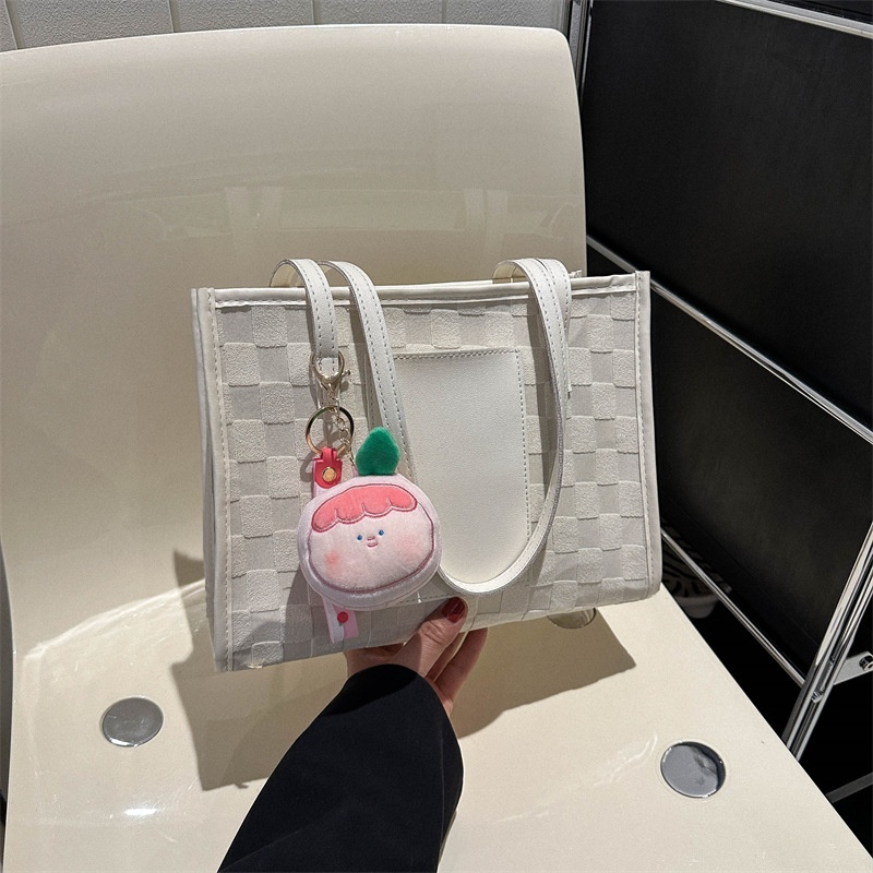 Túi Xách Cỡ Lớn Màu Sắc Đơn Giản Phong Cách Retro Thời Trang Xuân Hè 2023 Cho Nữ