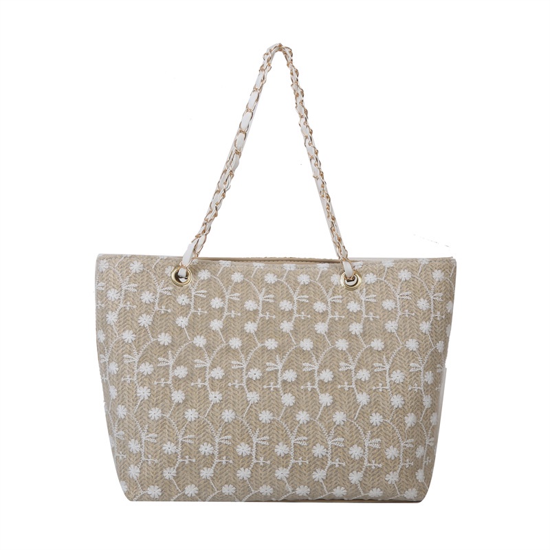 Túi Xách Nữ Đan Lát Phối Ren Thời Trang 2023