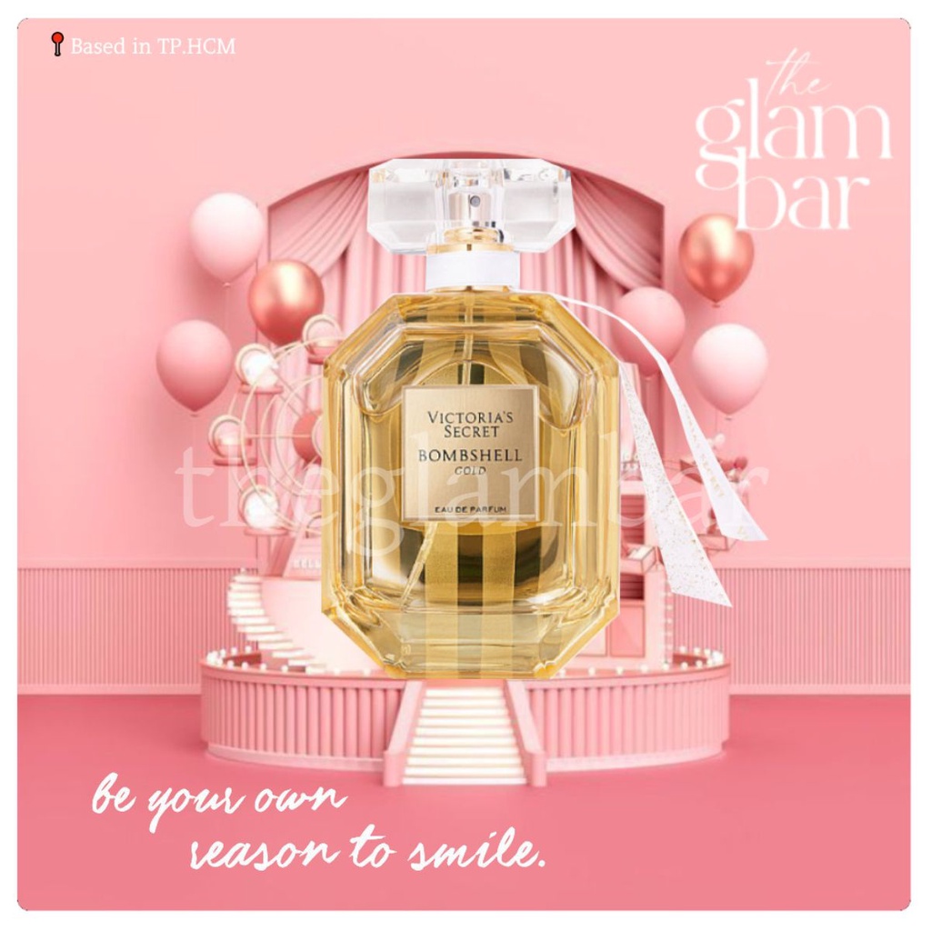 𝐭𝐡𝐞𝐠𝐥𝐚𝐦𝐛𝐚𝐫 ★ Nước Hoa Nữ Victoria's Secret Bombshell Gold Eau De Parfum 5ml/10ml/20ml