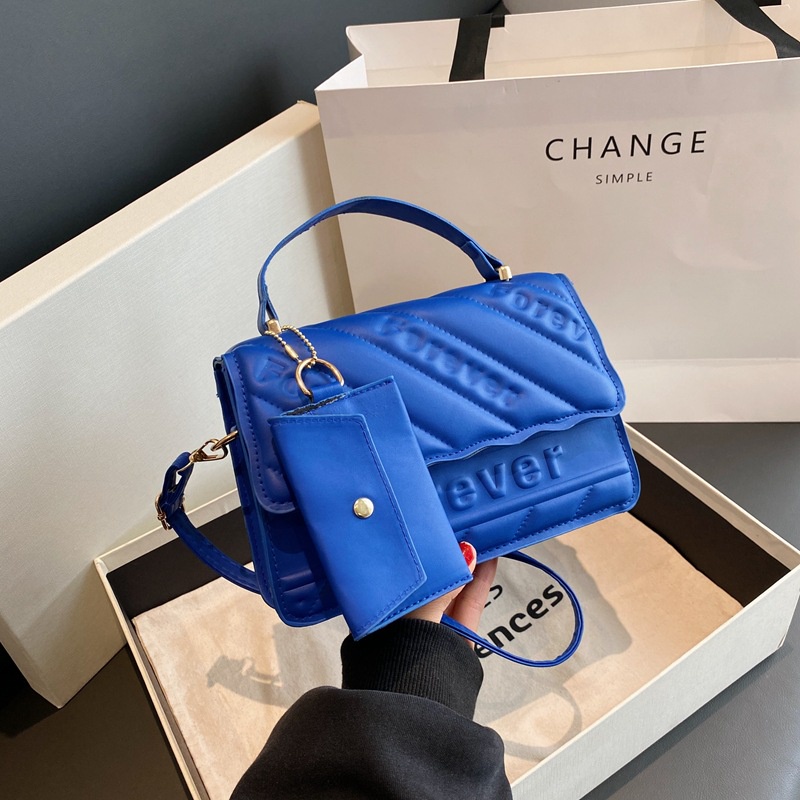 Túi Đeo Vai Hình Vuông Cỡ Nhỏ Màu Trơn Thời Trang 2023 Cho Nữ