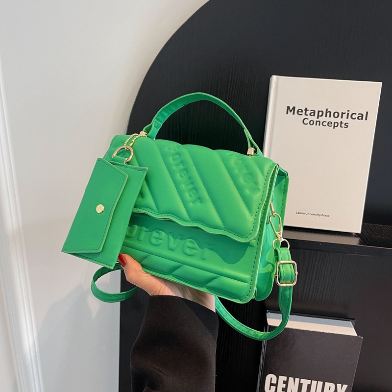 Túi Đeo Vai Hình Vuông Cỡ Nhỏ Màu Trơn Thời Trang 2023 Cho Nữ