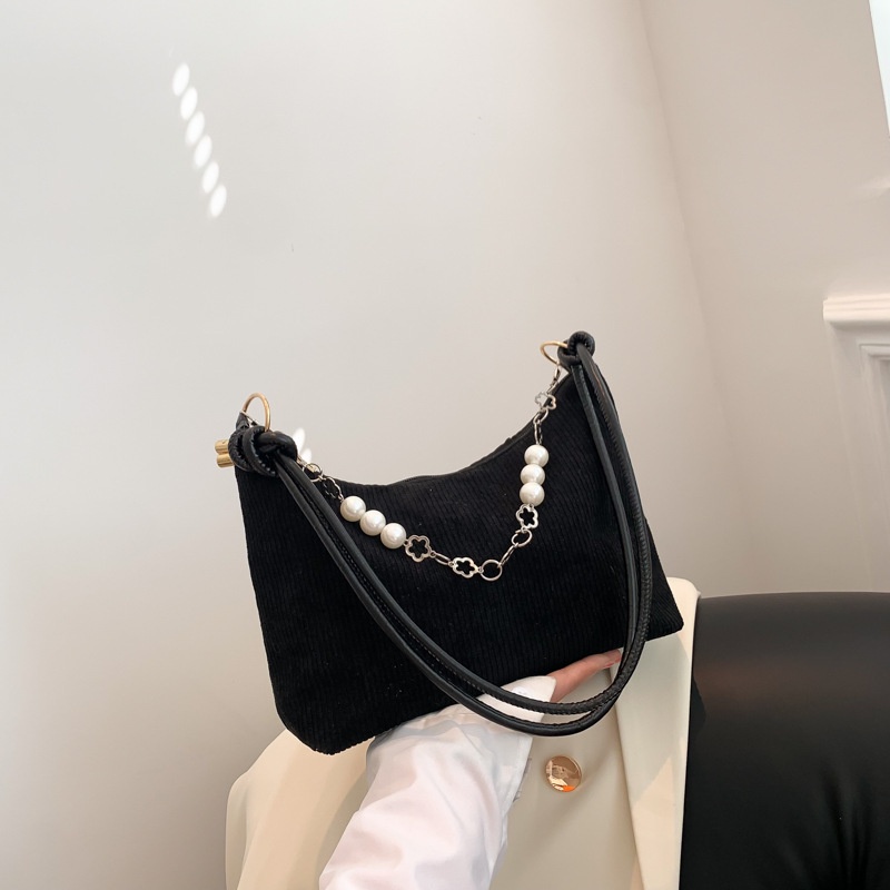 Ba Lô Đeo Vai Cỡ Nhỏ Đính Ngọc Trai Giả Thời Trang Mùa Xuân 2023 Cho Nữ