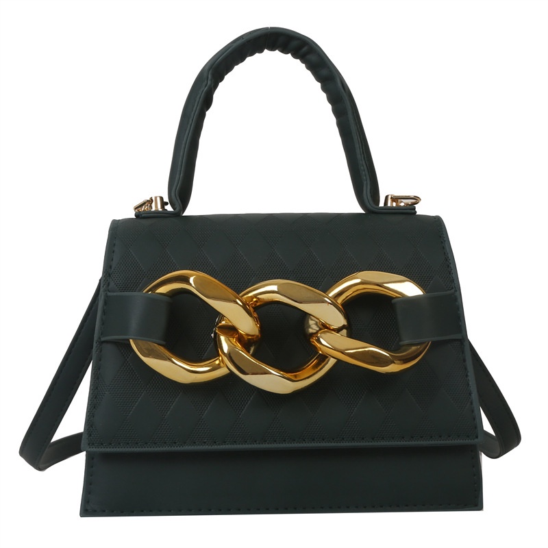 Túi Đeo Chéo Hình Vuông Nhỏ Màu Trơn Thời Trang 2023 Cho Nữ