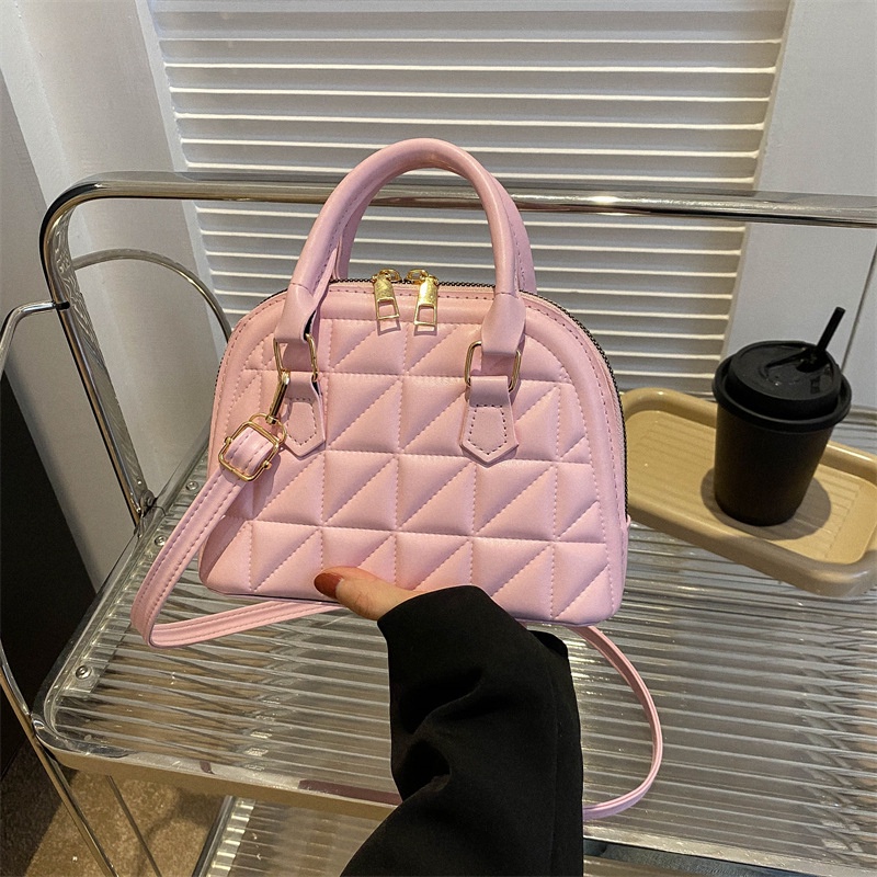 Balo Đeo Vai Mini Màu Trơn Đính Kim Cương Thời Trang Xuân Hè 2023 Dành Cho Bạn Nữ