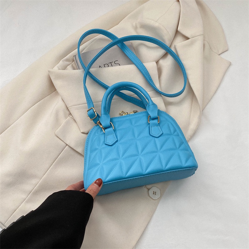 Balo Đeo Vai Mini Màu Trơn Đính Kim Cương Thời Trang Xuân Hè 2023 Dành Cho Bạn Nữ