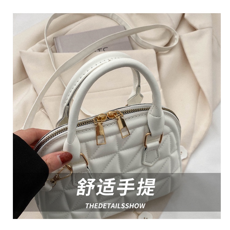 Balo Đeo Vai Mini Màu Trơn Đính Kim Cương Thời Trang Xuân Hè 2023 Dành Cho Bạn Nữ