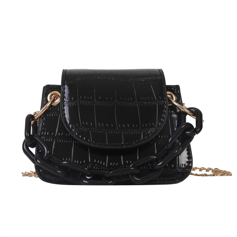 Túi Đeo Chéo Mini Hình Vuông Họa Tiết Vân Đá Màu Trơn Thời Trang Mùa Xuân 2023 Cho Nữ