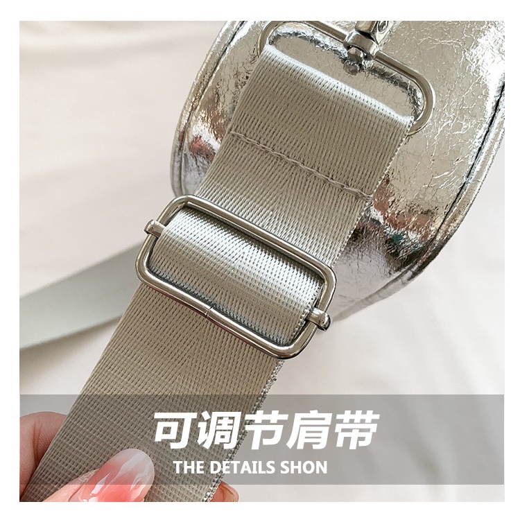 Túi Đeo Chéo Hình Vuông Nhỏ Lấp Lánh Thời Trang Mùa Xuân 2023 Cho Nữ