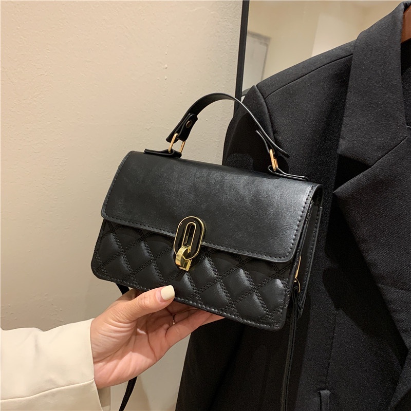 Túi Đeo Chéo Hình Vuông Cỡ Lớn Đính Đá Thời Trang 2023 Cho Nữ