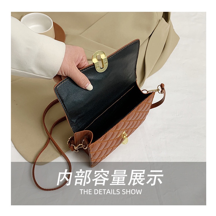 Túi Đeo Chéo Hình Vuông Cỡ Lớn Đính Đá Thời Trang 2023 Cho Nữ