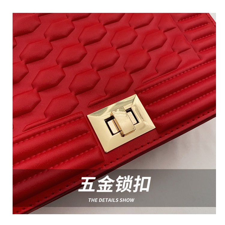 Ba Lô Đeo Vai Hình Vuông Cỡ Nhỏ Đính Đá Phối Dây Đeo Sợi Xích Thời Trang Hàn Quốc 2023 Cho Nữ