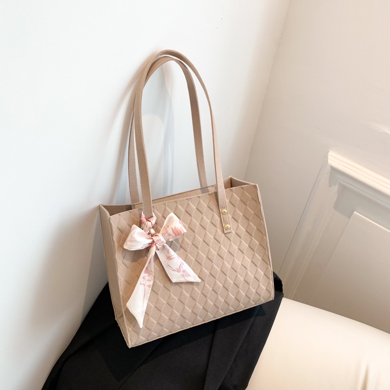 Túi Tote Đeo Vai Sức Chứa Lớn Thời Trang Mùa Xuân 2023 Phong Cách Cổ Điển Cho Nữ