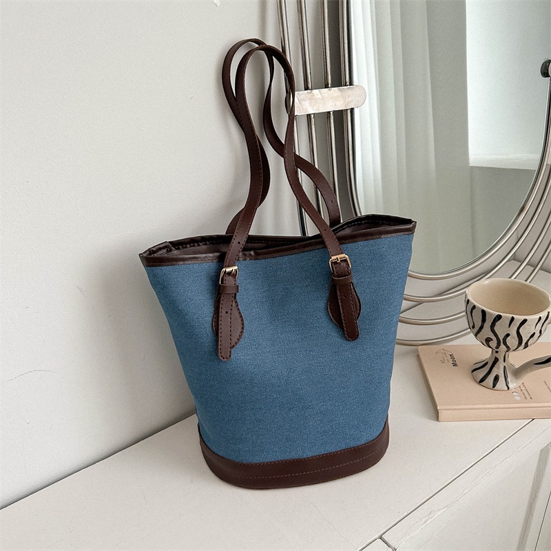 Túi Xách Denim Cỡ Lớn Thời Trang 2023 Dành Cho Nữ