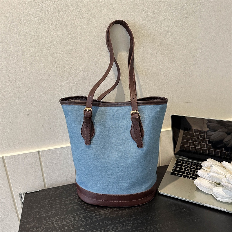 Túi Xách Denim Cỡ Lớn Thời Trang 2023 Dành Cho Nữ