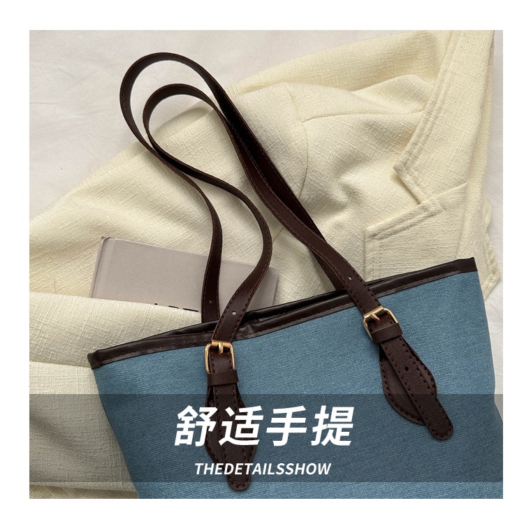 Túi Xách Denim Cỡ Lớn Thời Trang 2023 Dành Cho Nữ