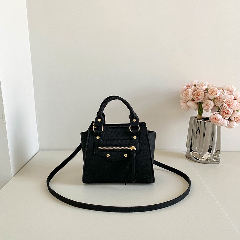 Túi Đeo Chéo Dáng Vuông Nhỏ Đơn Giản Thời Trang Xuân 2023 Phong Cách Pháp