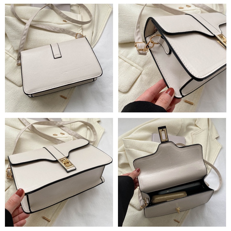 Túi Đeo Chéo Mini Hình Vuông Đơn Giản Thời Trang Mùa Xuân 2023 Cho Nữ