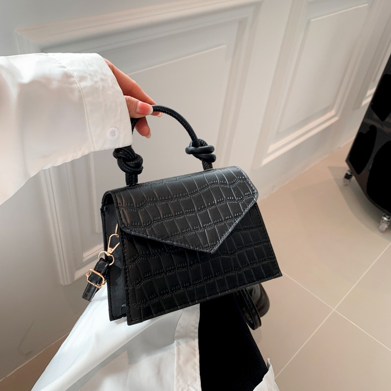 Ba Lô Đeo Vai Hình Vuông Cỡ Nhỏ Họa Tiết Vân Đá Thời Trang Xuân Hè 2023 Cho Nữ