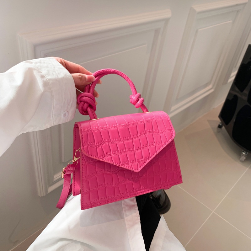 Ba Lô Đeo Vai Hình Vuông Cỡ Nhỏ Họa Tiết Vân Đá Thời Trang Xuân Hè 2023 Cho Nữ