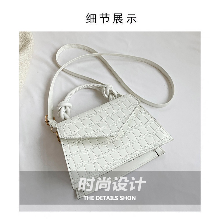 Ba Lô Đeo Vai Hình Vuông Cỡ Nhỏ Họa Tiết Vân Đá Thời Trang Xuân Hè 2023 Cho Nữ